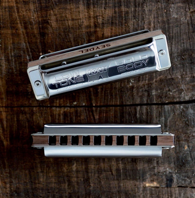 SEYDEL Blues Classic 1847 Harmonica in Low F - Premium Diatonic Instrument - Image 3